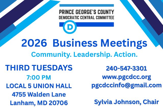 2026 PGCDCC Business Meetings 